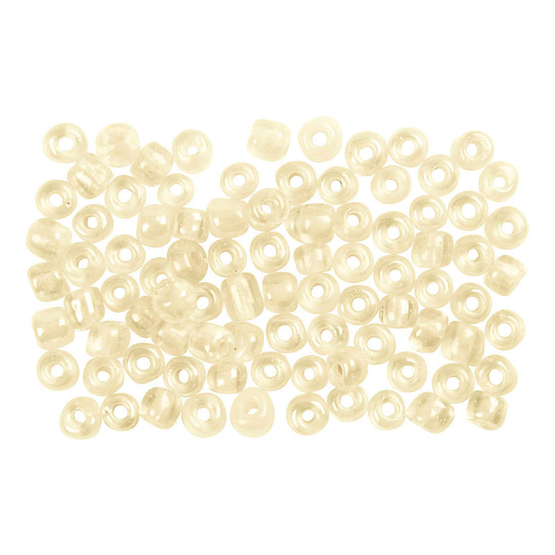 Afbeelding laden in galerijviewer, Creativ company kralen rocailles ivoor, 500gram