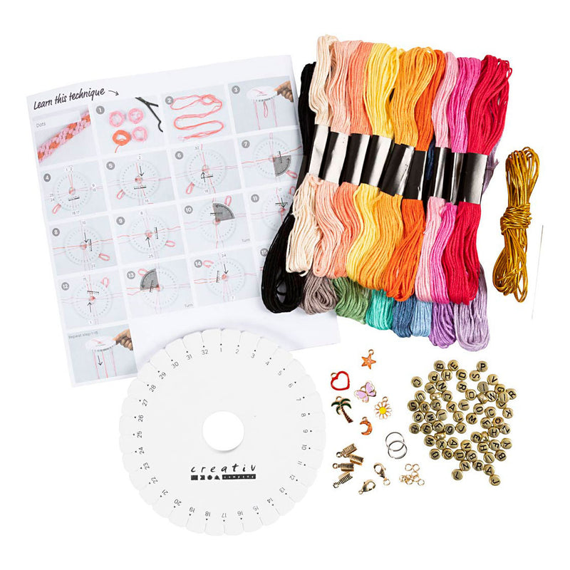 Afbeelding laden in galerijviewer, Creativ company starter hobbyset kumihimo