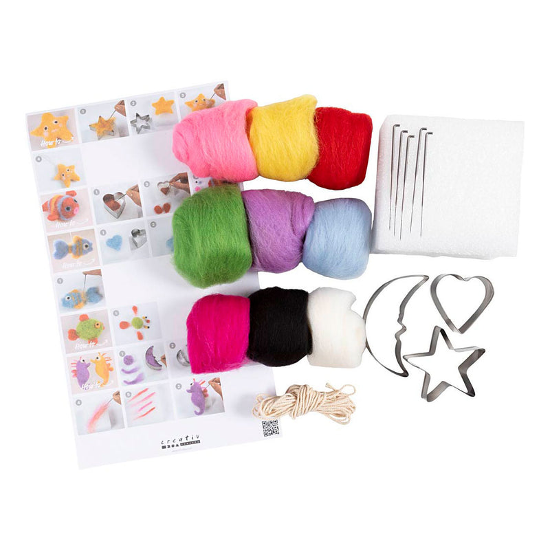 Afbeelding laden in galerijviewer, Creativ company hobbyset naaldvilten zeedieren