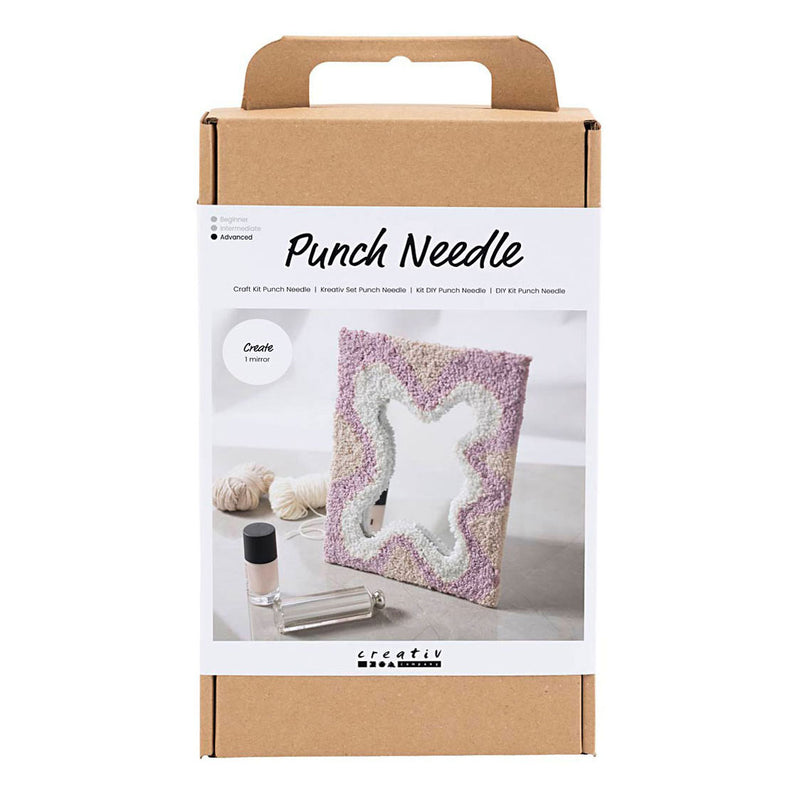 Load image into Gallery viewer, Creativ company hobbyset punch needle spiegel versieren