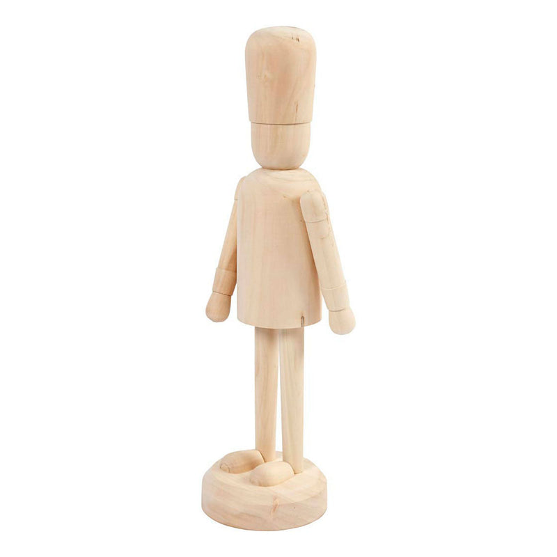 Load image into Gallery viewer, Creativ company houten figuur op voet, 45cm
