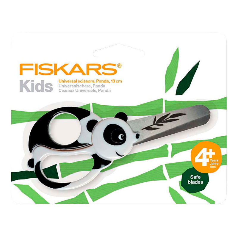 Chargez l'image dans la visionneuse de la galerie, Creativ company fiskars kinderschaar met dierenmotief panda - 13cm