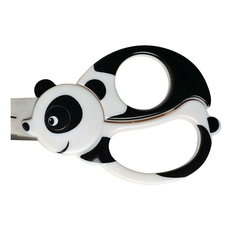 Chargez l'image dans la visionneuse de la galerie, Creativ company fiskars kinderschaar met dierenmotief panda - 13cm