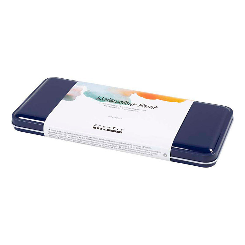 Load image into Gallery viewer, Colortime https: www.cchobby.nl aquarelset-afm-12x30-mm-diverse-kleuren-24-kleur-1-doos