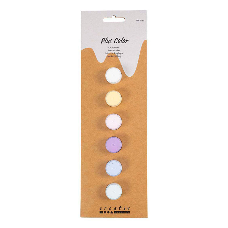 Afbeelding laden in galerijviewer, Creativ company https: www.cchobby.nl plus-color-acrylverf-pastelkleuren-6x5-ml-1-doos