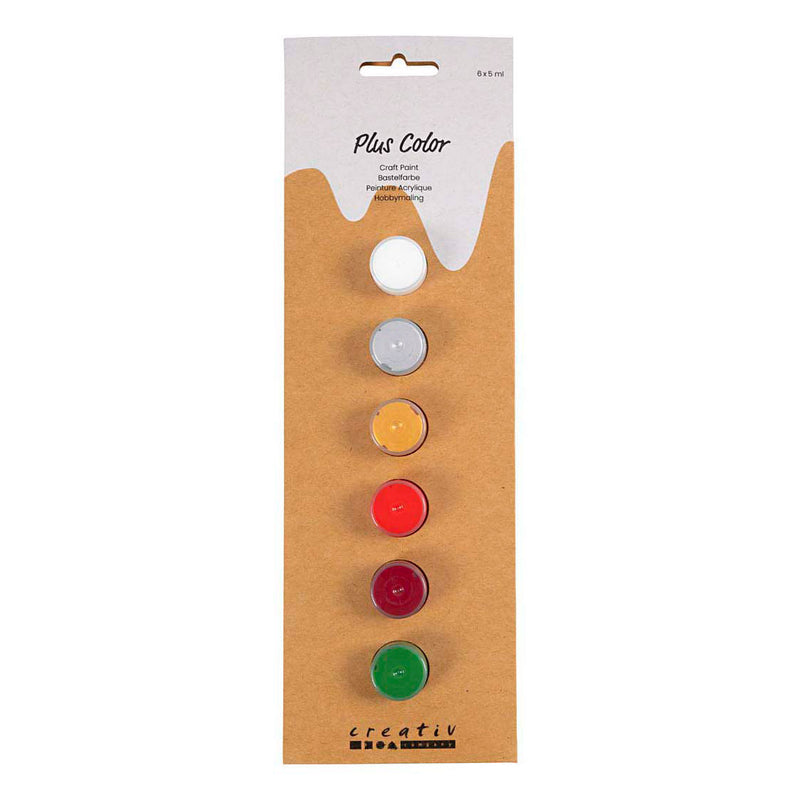 Load image into Gallery viewer, Creativ company plus color acrylverf kerstkleuren - 6x5ml.