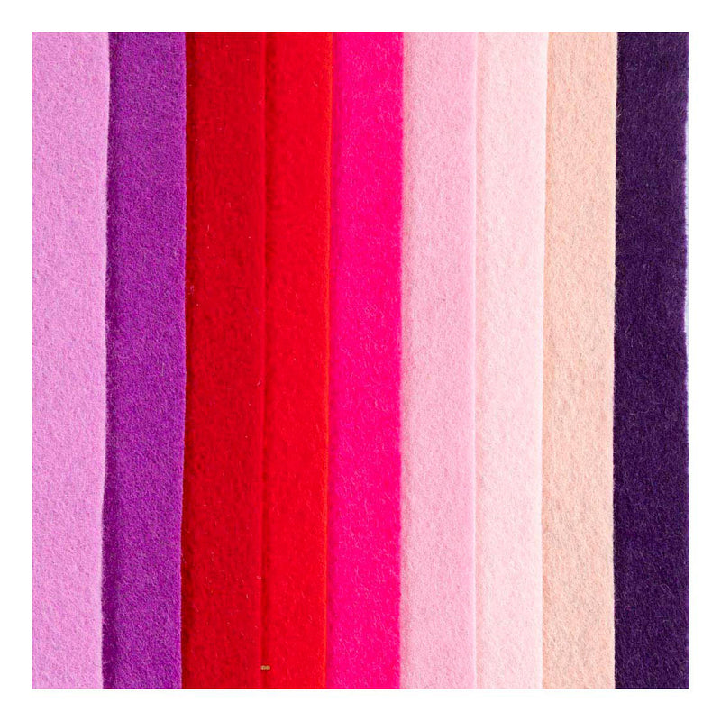 Chargez l'image dans la visionneuse de la galerie, Creativ company hobbyvilt a4 dikte 2mm paars en roze harmonie - 10st.