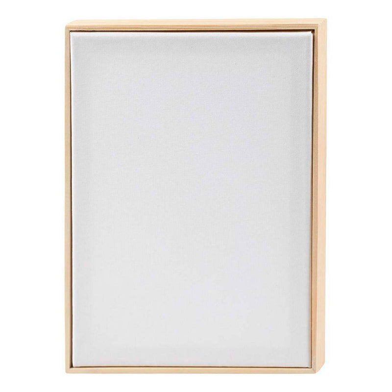 Load image into Gallery viewer, Creativ company gespannen canvas met lijst 280gr. 21x29,7cm - wit