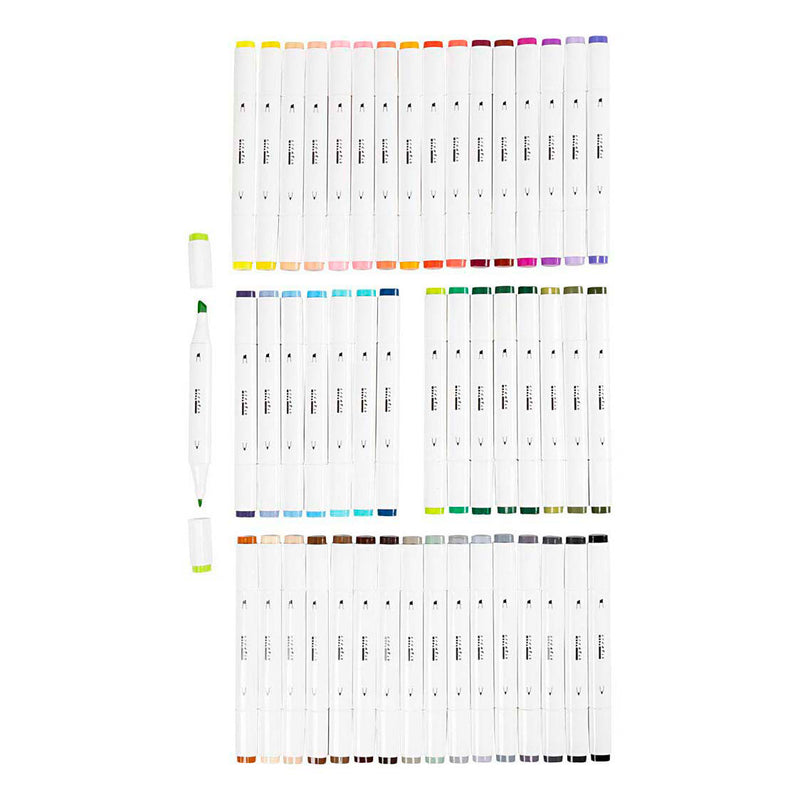 Load image into Gallery viewer, Creativ company tekenstift lijndikte 1+8mm standaardkleuren - 48st.