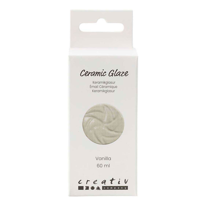 Load image into Gallery viewer, Creativ company keramiek glazuur 984-1101 c dekkend vanilla - 60ml