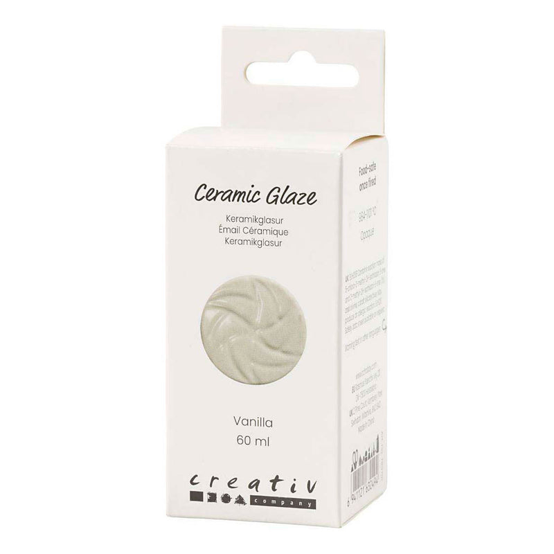 Load image into Gallery viewer, Creativ company keramiek glazuur 984-1101 c dekkend vanilla - 60ml