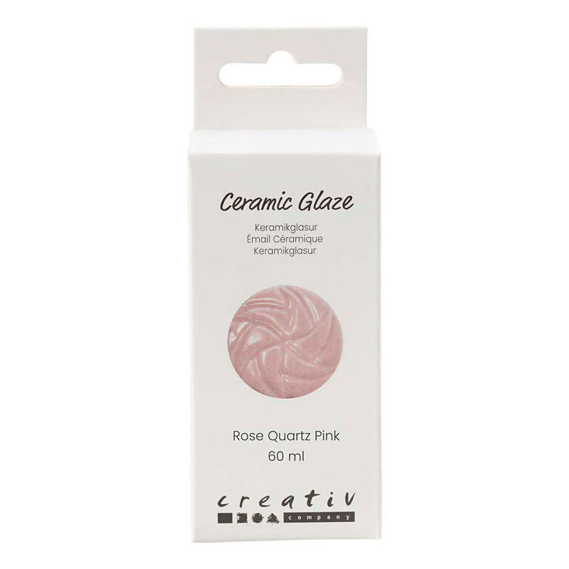 Cargue la imagen en el visor de la galería, Creativ company https: www.cchobby.nl keramiek-glazuur-984-1101-c-dekkend-rose-60-ml-1-doosje