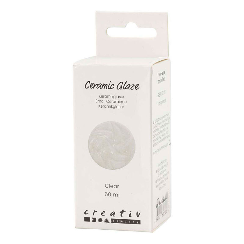 Afbeelding laden in galerijviewer, Creativ company keramiek glazuur 984-1101 c transparant helder - 60ml