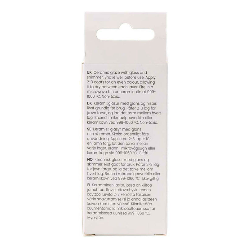 Afbeelding laden in galerijviewer, Creativ company gespikkeld keramiek glazuur 999-1060 c dekkend tusk tusk - 60ml