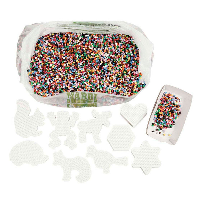 Load image into Gallery viewer, Creativ company nabbi biobeads klaslokaalset 5x5mm standaardkleuren