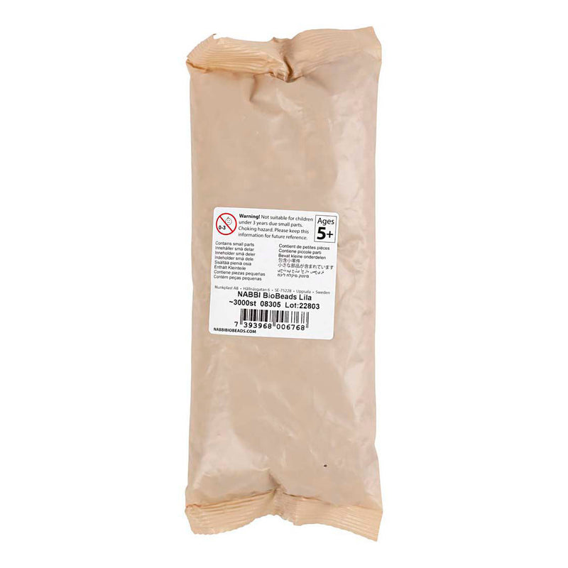 Load image into Gallery viewer, Creativ company nabbi biobeads 5x5mm paars - 3000st.