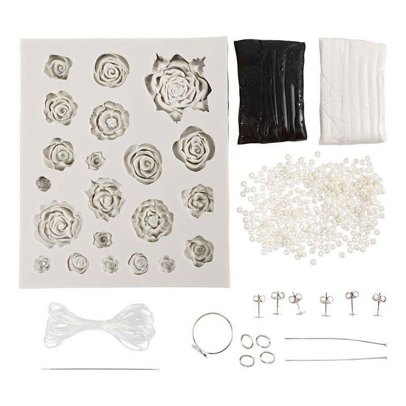 Afbeelding laden in galerijviewer, Creativ company mini hobbyset sieraden rozen