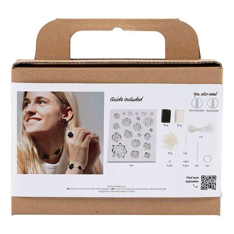 Afbeelding laden in galerijviewer, Creativ company mini hobbyset sieraden rozen