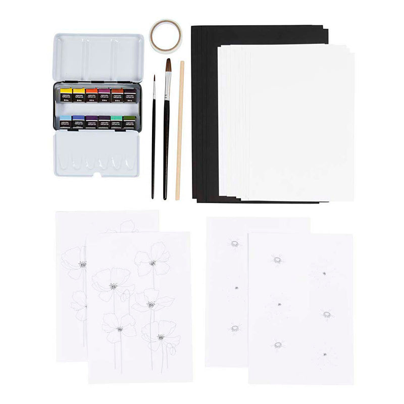Afbeelding laden in galerijviewer, Creativ company hobbyset aquarel