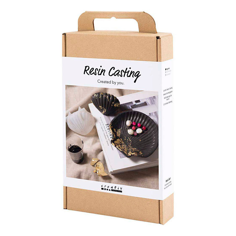 Load image into Gallery viewer, Creativ company https: www.cchobby.nl hobbyset-hars-gieten-mossel-zwart-goud-1-doos