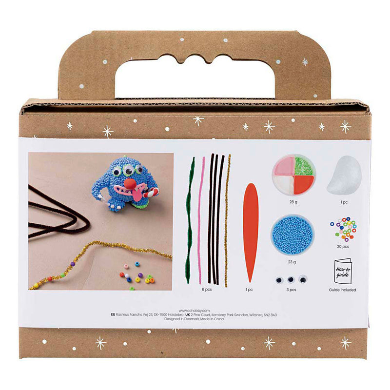 Afbeelding laden in galerijviewer, Creativ company mini hobbyset boetseren rendiermonster