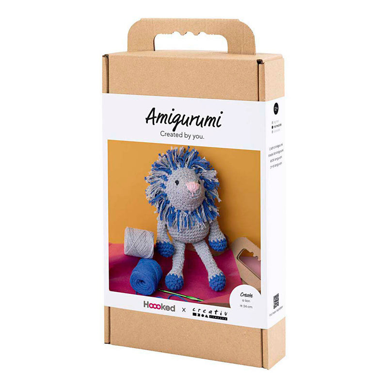 Afbeelding laden in galerijviewer, Creativ company hobbyset amigurumi leeuw