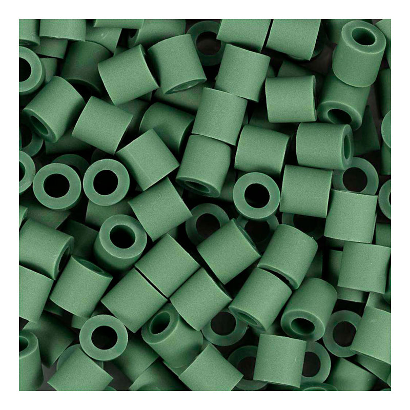 Load image into Gallery viewer, Creativ company nabbi biobeads 5x5mm donkergroen - 1000st.