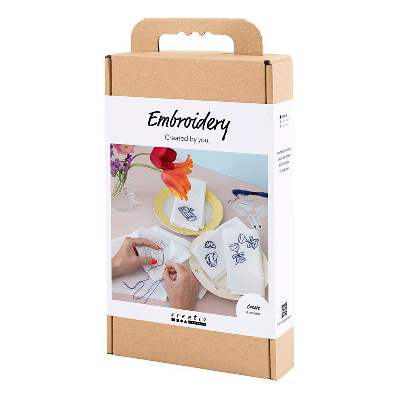 Load image into Gallery viewer, Creativ company hobbyset borduurwerk servetten