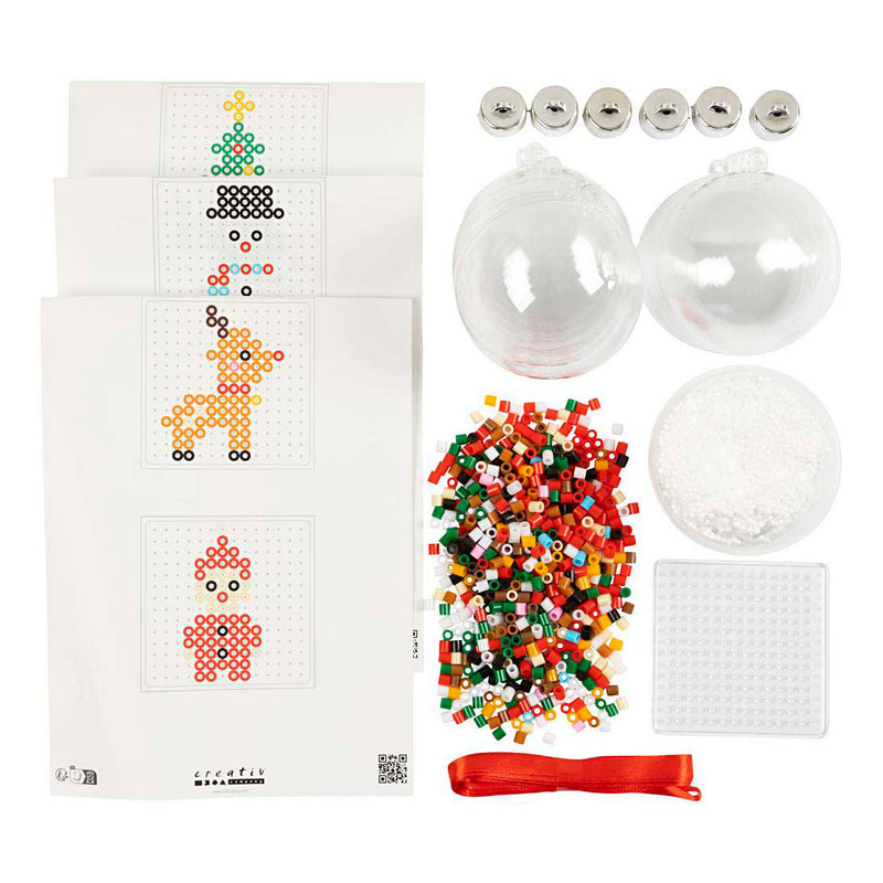 ギャラリービューアに画像をロードする, Creativ company hobbyset kerstballen maken met kralen