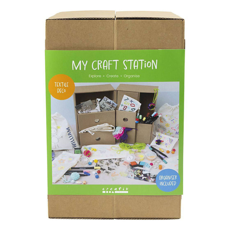 Afbeelding laden in galerijviewer, Creativ company mega knutselstation textieldecoratie