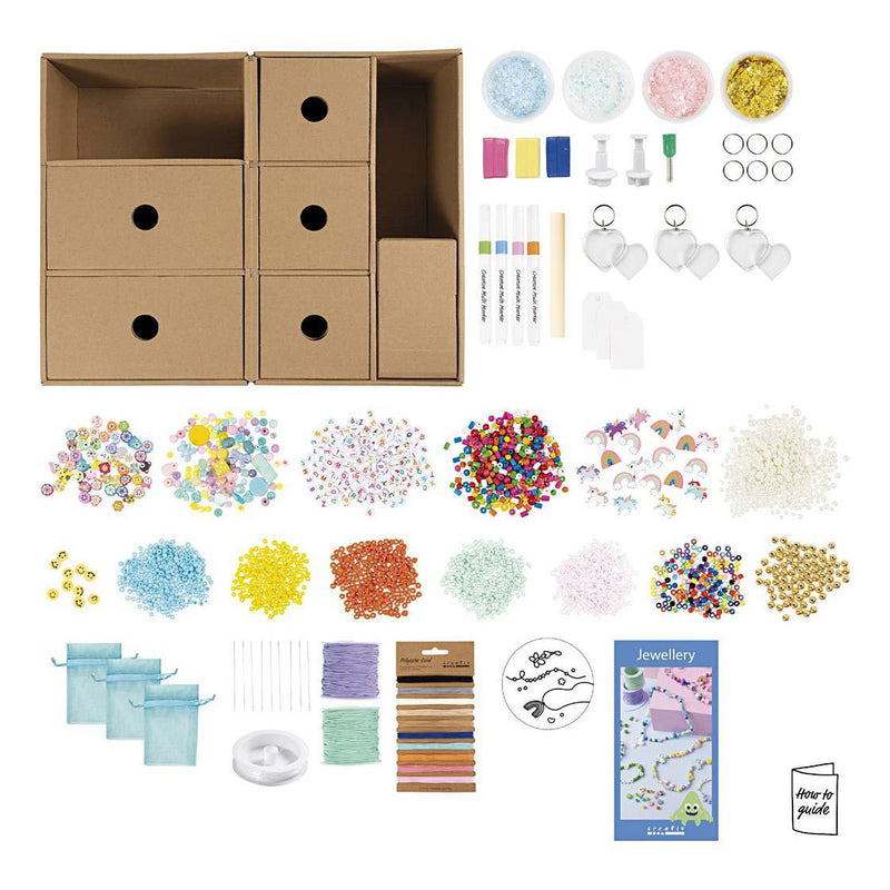 Afbeelding laden in galerijviewer, Creativ company mega knutselstation sieraden