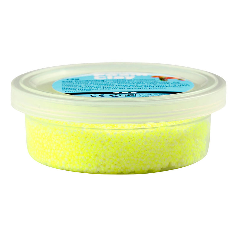 Afbeelding laden in galerijviewer, Creativ company https: www.cchobby.nl foam-clayr-glitter-geel-35-gr-1-doosje