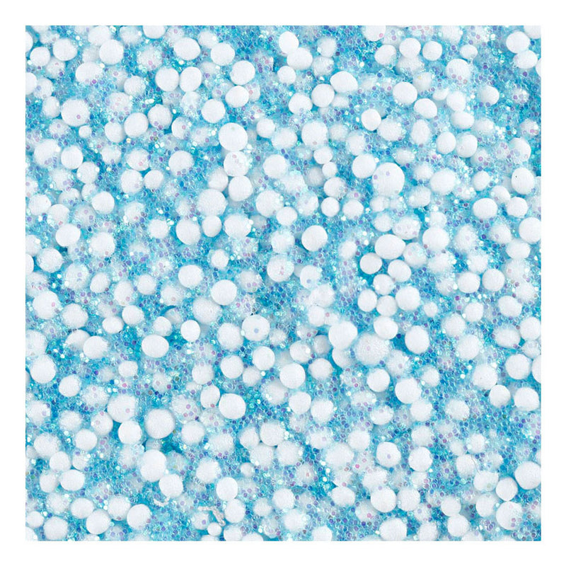 ギャラリービューアに画像をロードする, Creativ company foam clay glitter lichtblauw - 35gr.