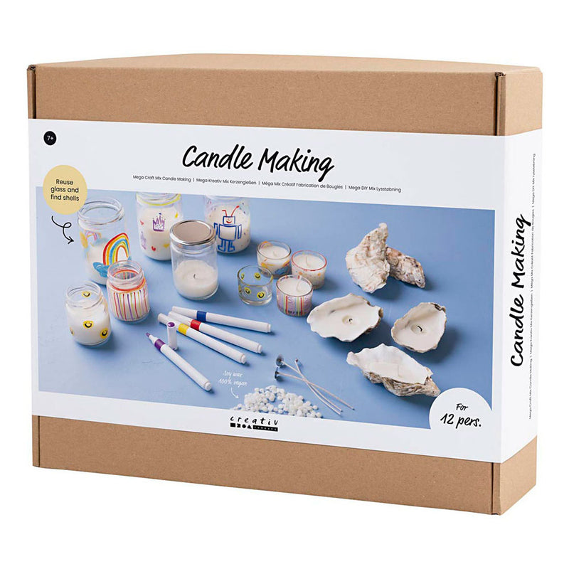 Afbeelding laden in galerijviewer, Creativ company https: www.cchobby.nl groepsset-kaarsen-maken-kaarsenhouders-voor-theelichtjes-1-doos