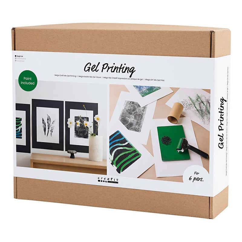 ギャラリービューアに画像をロードする, Creativ company groepsset gelprinten kleurrijke prints