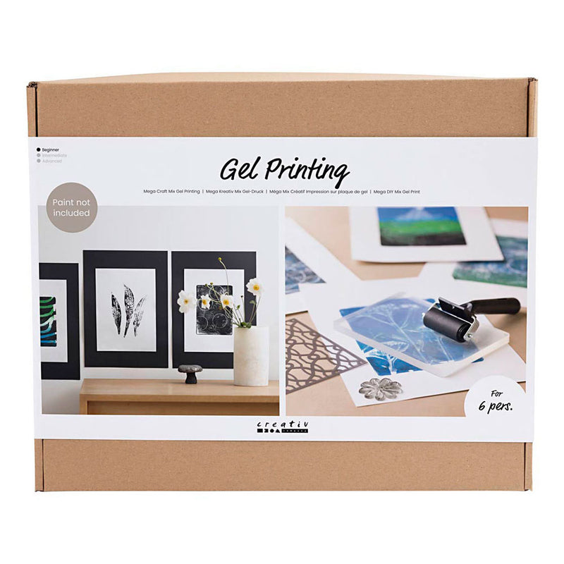 Afbeelding laden in galerijviewer, Creativ company groepsset gelprinten - voor 6 personen