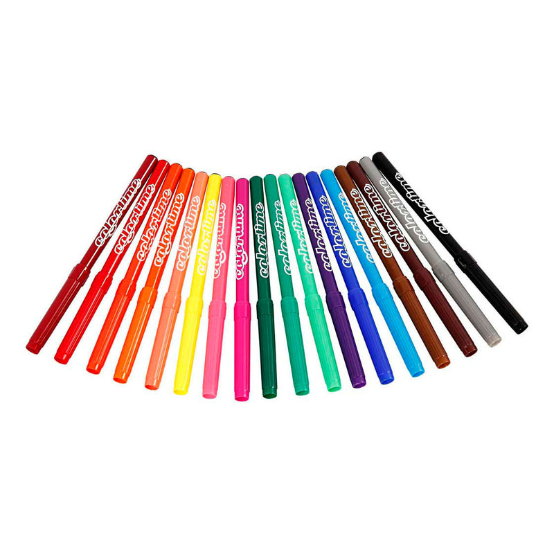 Chargez l'image dans la visionneuse de la galerie, Creativ company colortime stiften lijndikte 2mm - 18st.