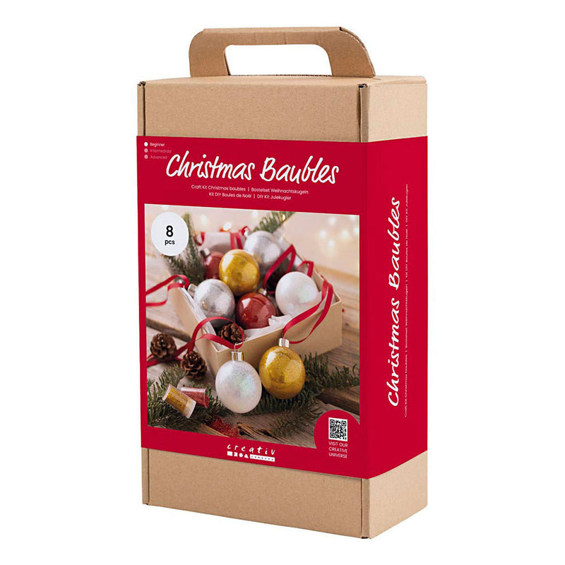 ギャラリービューアに画像をロードする, Creativ company hobbyset kerstballen glitter