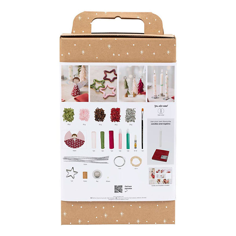Afbeelding laden in galerijviewer, Creativ company hobbyset tafeldecoratie kerst