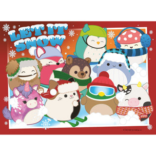 Load image into Gallery viewer, Ravensburger puzzel squishmallows 4 in 1 100 stukjes