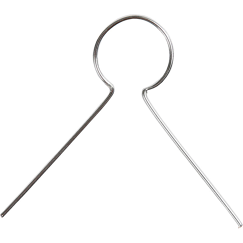 Load image into Gallery viewer, Creativ company metalen hanger - verzilverd, 50st.