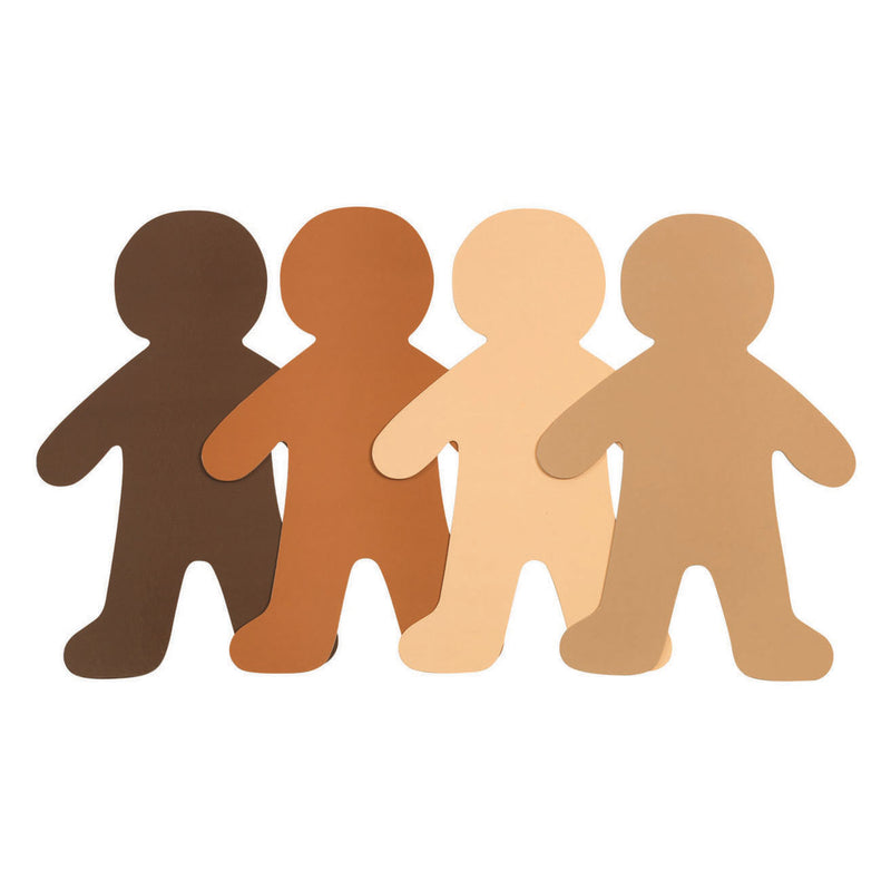 Load image into Gallery viewer, Colorations - colours like me grote mensen vormen, set van 24 (4 kleuren)