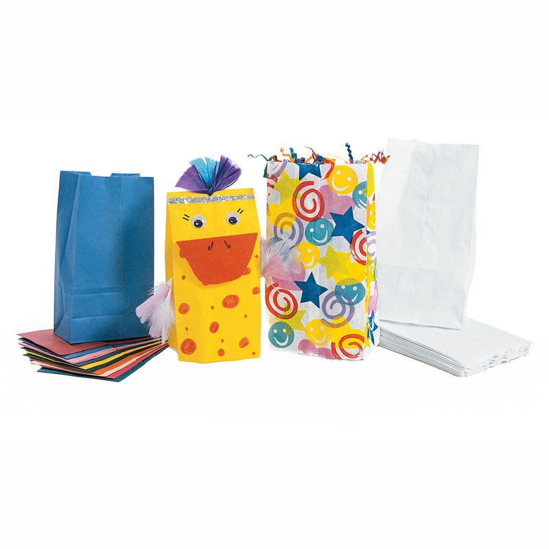 Load image into Gallery viewer, Colorations Papieren Zakje Wit, Set van 50