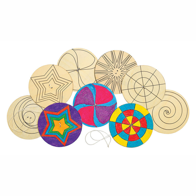 Load image into Gallery viewer, Colorations - versier je eigen houten spinner, 24st.