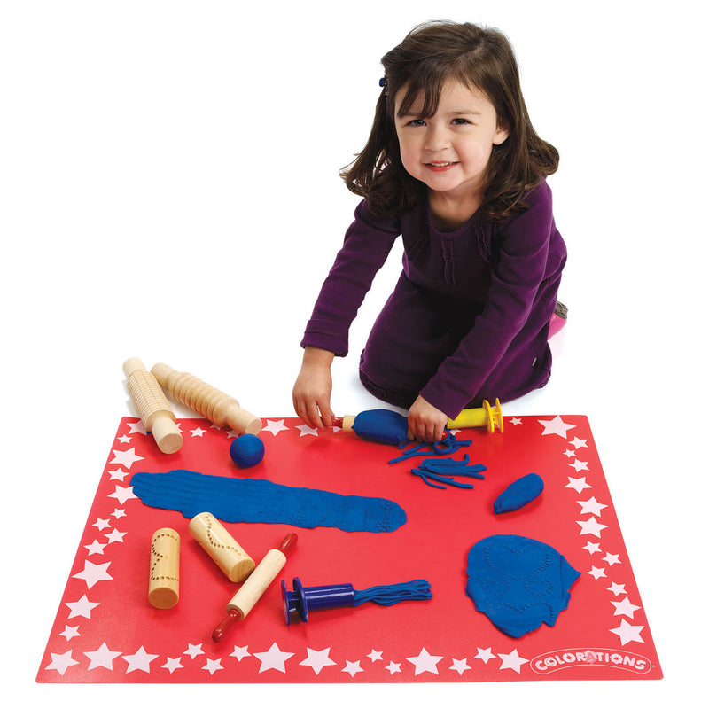 Load image into Gallery viewer, Colorations - keep it clean placemat, set van 6