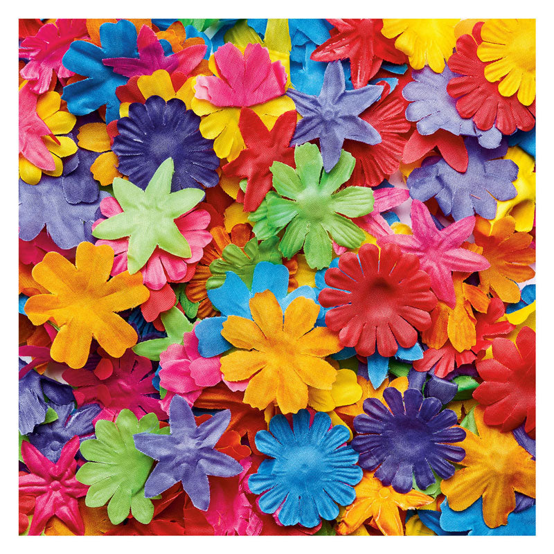Load image into Gallery viewer, Colorations - kleurrijke stoffen bloemen, 300st.