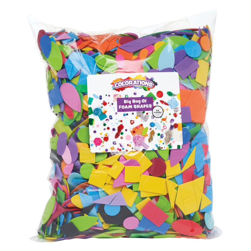 Load image into Gallery viewer, Colorations - foam vormen in zak, 4475st.