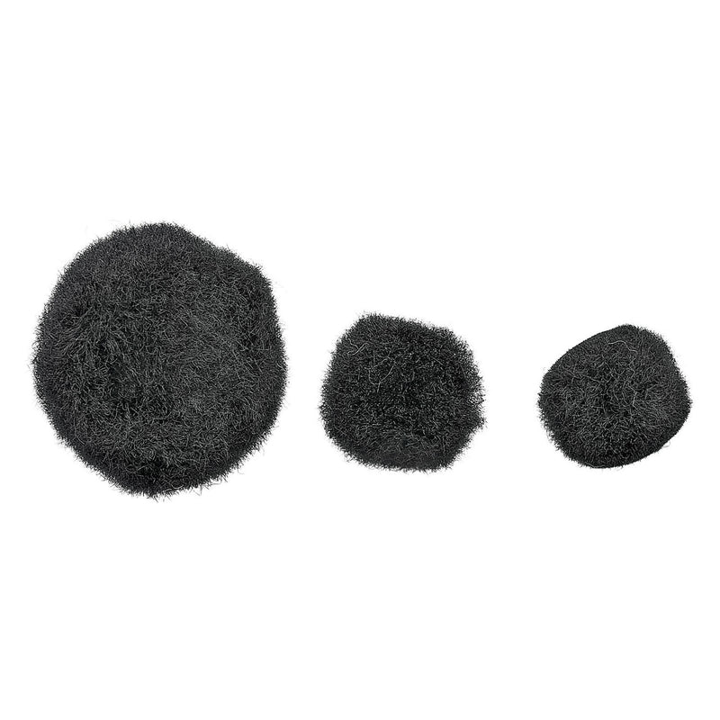 Load image into Gallery viewer, Colorations - pom poms zwart, 100st.