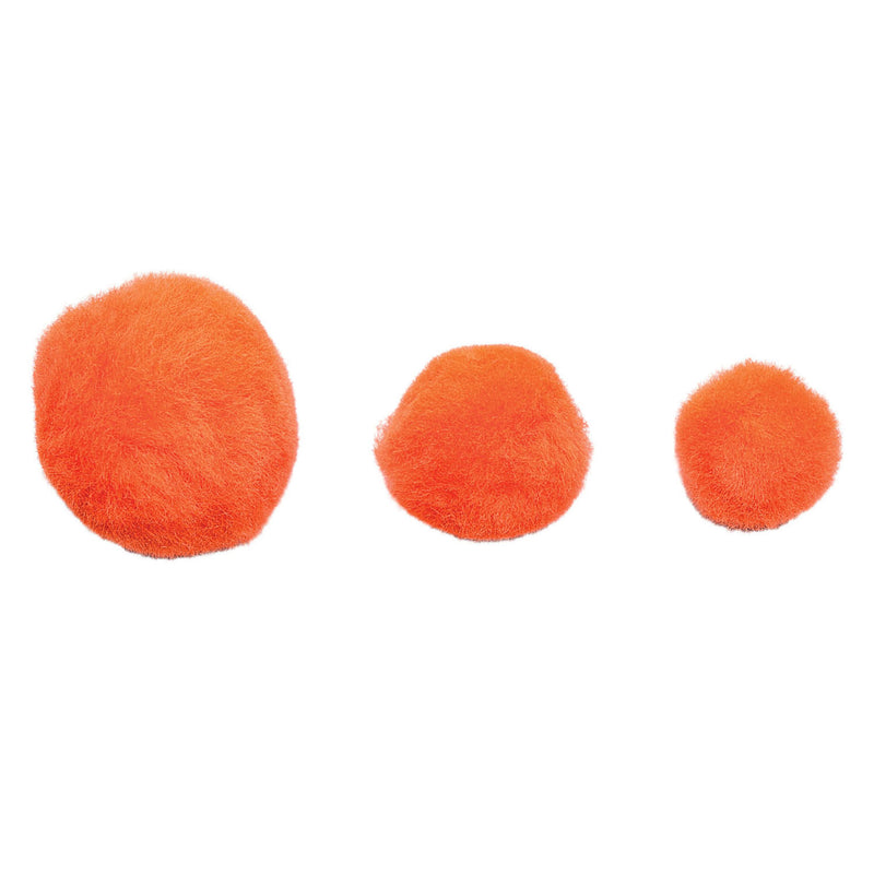 Load image into Gallery viewer, Colorations - pom poms oranje, 100st.