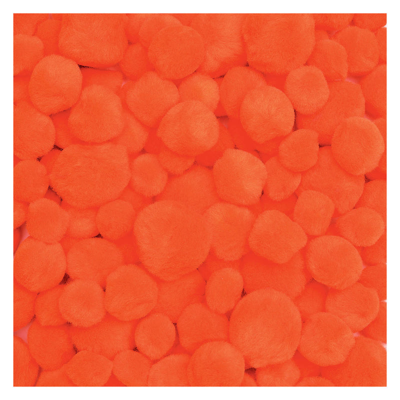Load image into Gallery viewer, Colorations - pom poms oranje, 100st.